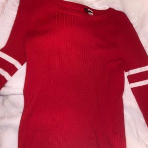 Red H&M sweater